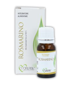 Rosmarino Olio Essenziale Puro 10 ml – Integratore alimentare